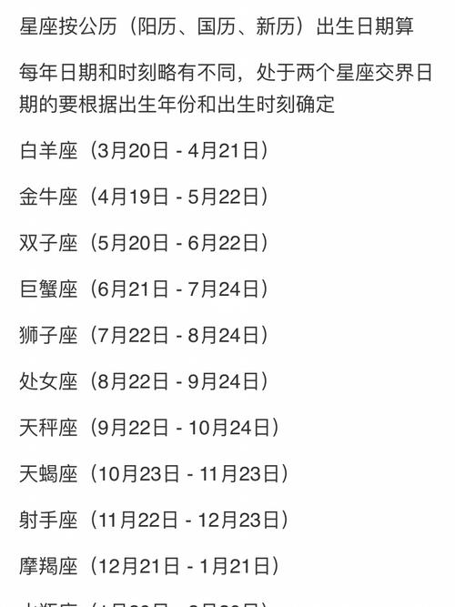 大年初一是什么星座（大年初一的星座介绍）