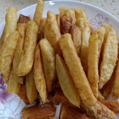 如何做炸薯条又好吃又简单(学会这道美味的脆脆的炸薯条)(8)