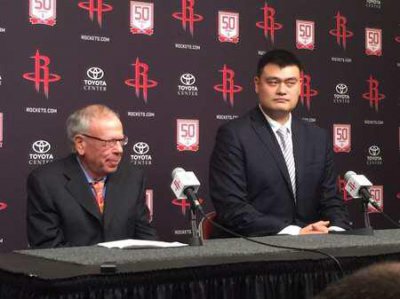 ​姚明国家队球衣退役仪式（姚明球衣正式退役）