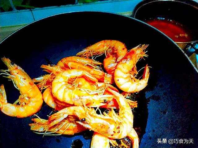 简单家常香辣虾做法（香辣虾的家常做法）(8)