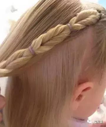 简单儿童中长编发教程（三款日常儿童编发教程）(6)