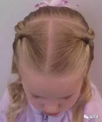 简单儿童中长编发教程（三款日常儿童编发教程）(7)