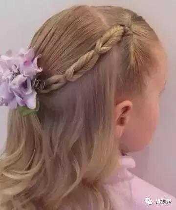 简单儿童中长编发教程（三款日常儿童编发教程）(8)