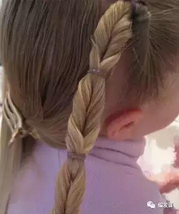 简单儿童中长编发教程（三款日常儿童编发教程）(5)