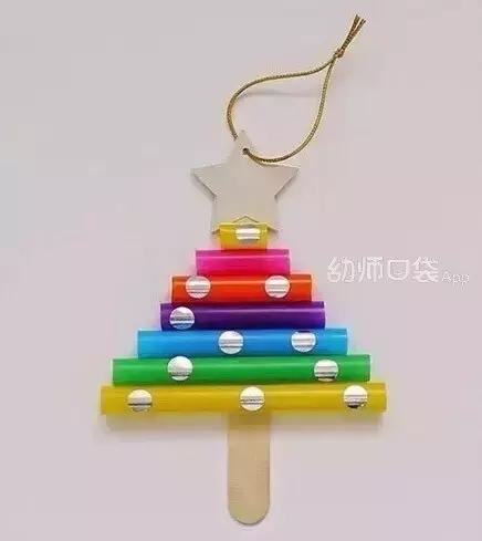 简单的圣诞树怎么做手工（15个圣诞树手工创意）(25)