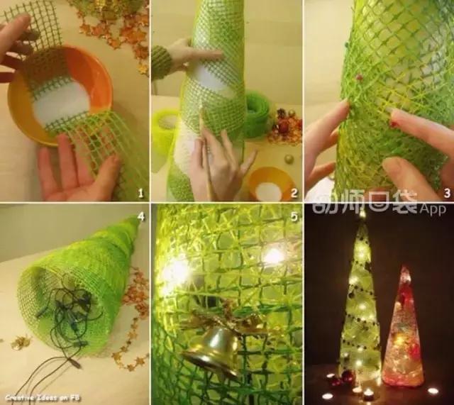 简单的圣诞树怎么做手工（15个圣诞树手工创意）(23)