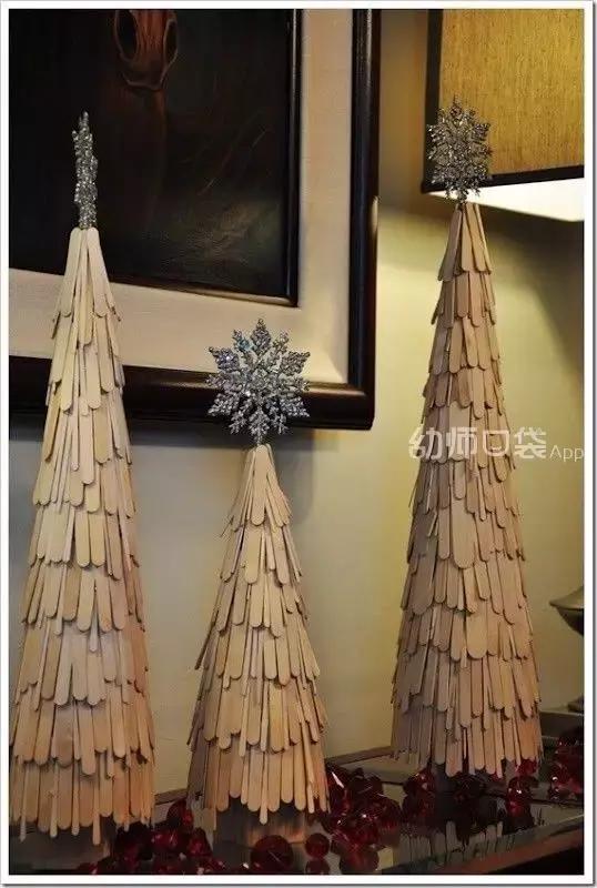 简单的圣诞树怎么做手工（15个圣诞树手工创意）(4)