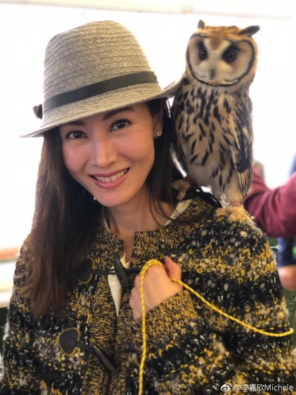 李嘉欣微博晒美照（48岁李嘉欣的苹果肌饱满到不敢认）(11)