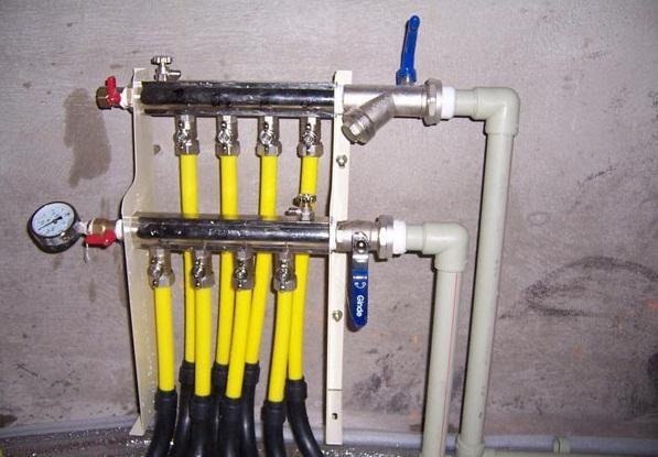 地暖分集水器分开安装（这才是地暖分集水器的正确安装使用方法）(2)