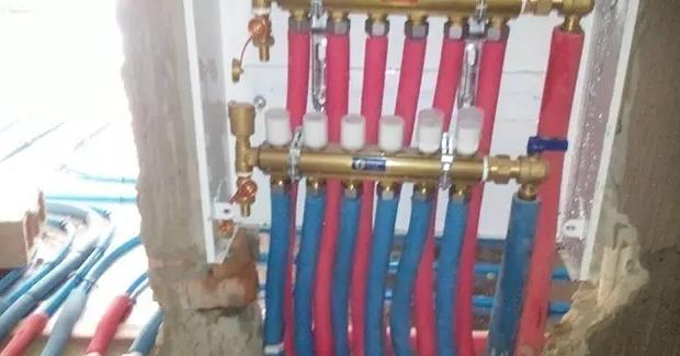 地暖分集水器分开安装（这才是地暖分集水器的正确安装使用方法）(5)