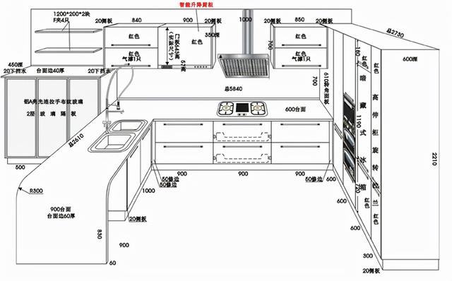 厨房吊顶最简单的方法（厨房吊顶该如何施工）(6)