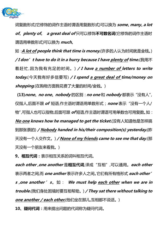 初中英语100个常用语法(最完整的初中英语语法大全汇总)(24)