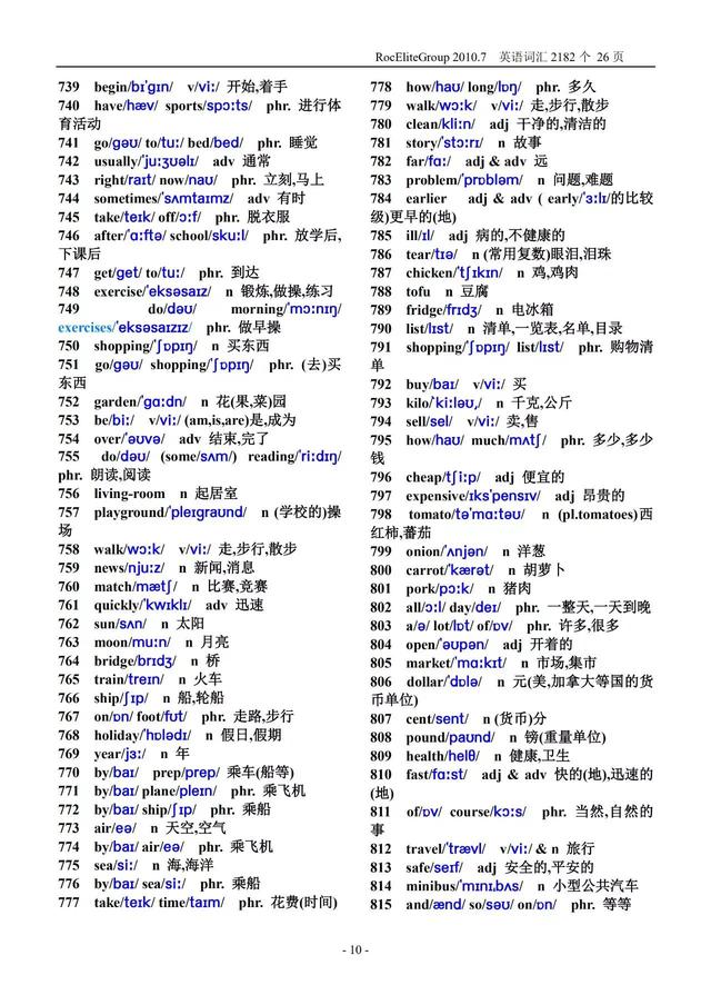 初中英语单词表大全可打印(初中英语单词表2182个)(10)