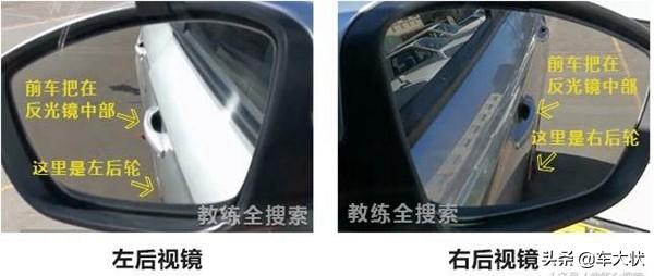 倒车入库技巧最简单的图解（21张倒车入库详细图解技巧）(13)