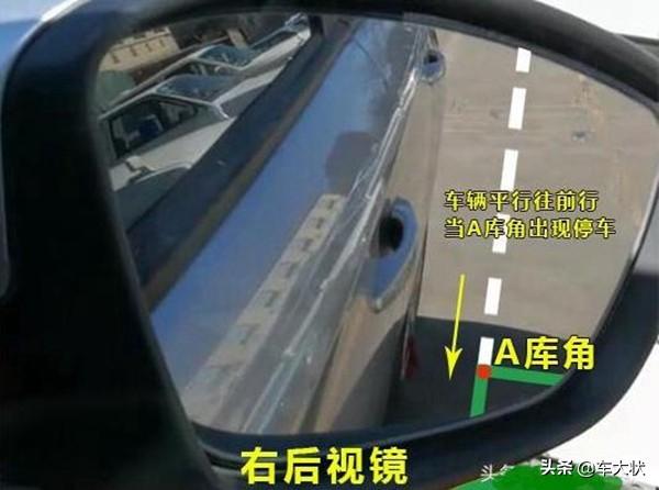 倒车入库技巧最简单的图解（21张倒车入库详细图解技巧）(15)