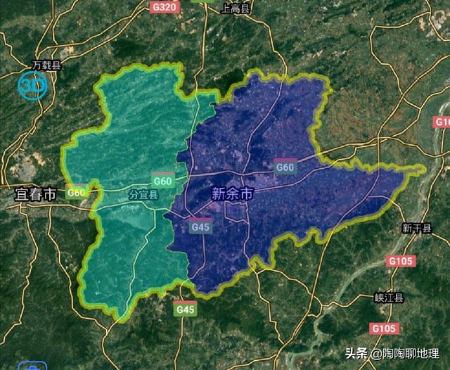江西新余地级市排名（江西省最小地级市新余市）(3)