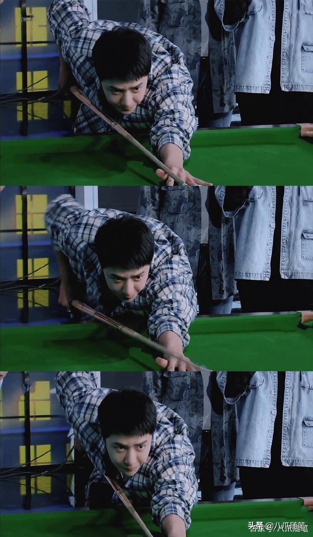 王一博的手技能有多强（震撼王一博本人的意外天赋:一杆进四洞）(4)