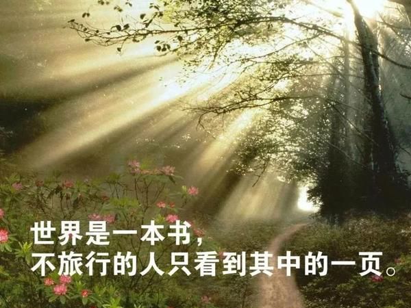 关于旅游心情短语