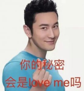 ​黄晓明小清新表情包（流行黄晓明表情包哦）