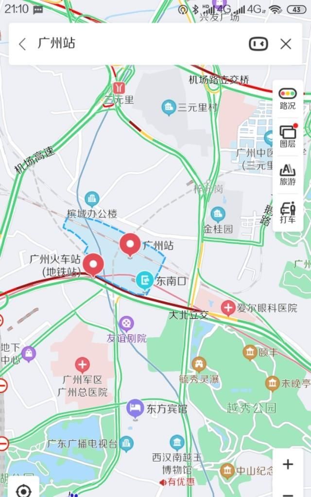 广州火车站在哪个区,广州火车站南站属于哪个区?图3