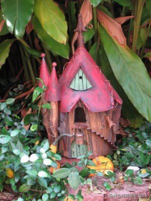 手工创意小屋制作（造一个美丽的童话小屋）(2)