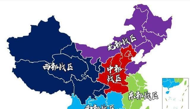 中国有多少个军区