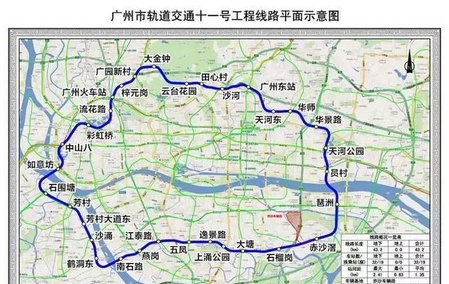 广州市地铁线路图，广州地铁10号线全程路线图站名？图16