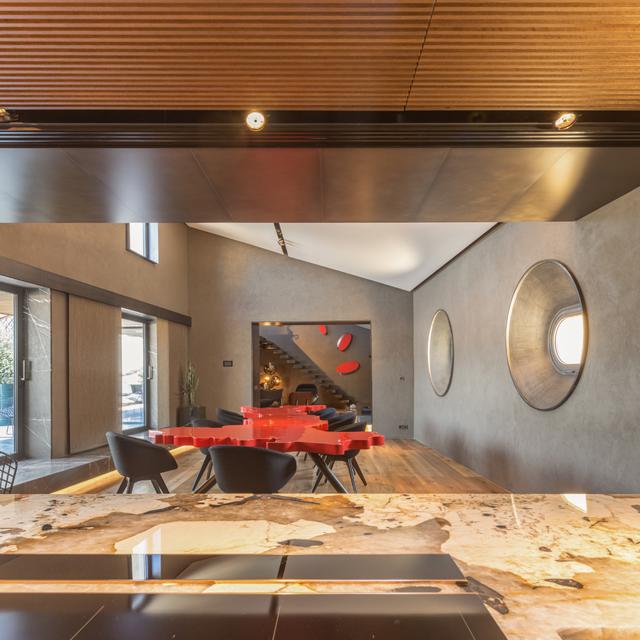 挑高公寓设计效果图大全（5套顶层公寓设计）(4)