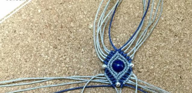 手链绳各种编织教程（编织一根独一无二的手链）(29)