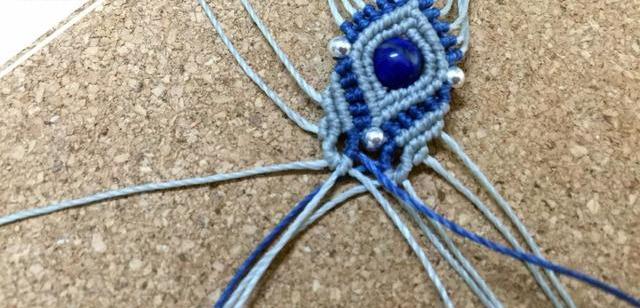 手链绳各种编织教程（编织一根独一无二的手链）(33)