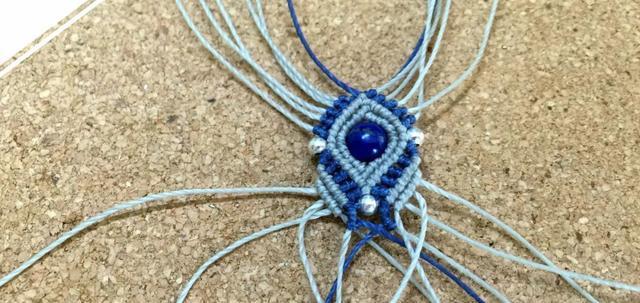 手链绳各种编织教程（编织一根独一无二的手链）(30)