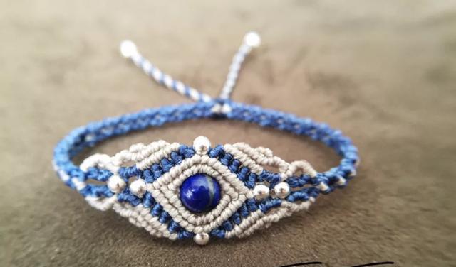 手链绳各种编织教程（编织一根独一无二的手链）(13)