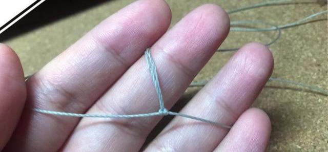 手链绳各种编织教程（编织一根独一无二的手链）(17)