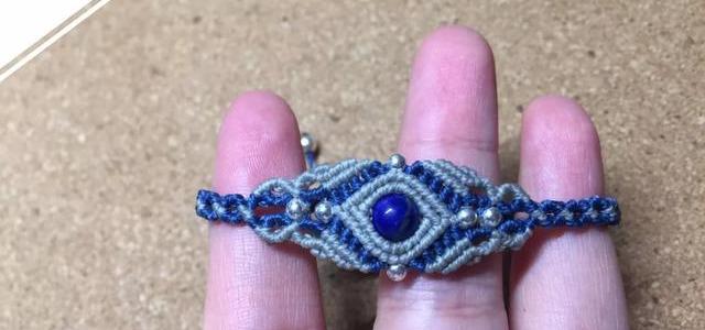 手链绳各种编织教程（编织一根独一无二的手链）(49)