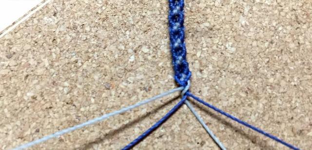 手链绳各种编织教程（编织一根独一无二的手链）(43)