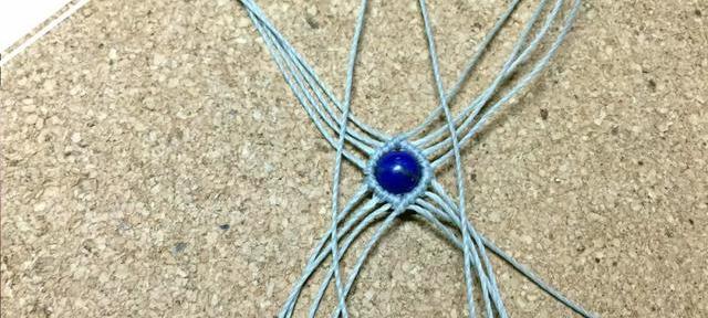 手链绳各种编织教程（编织一根独一无二的手链）(23)