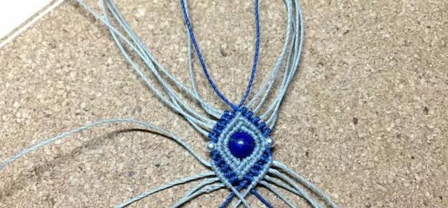 手链绳各种编织教程（编织一根独一无二的手链）(27)