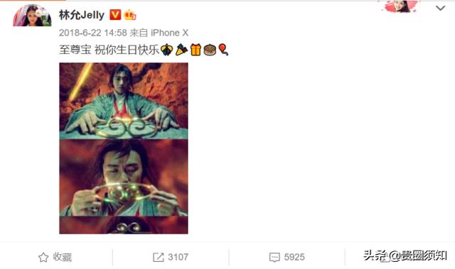 周星驰林允生日（林允连续6年为老板庆生）(7)