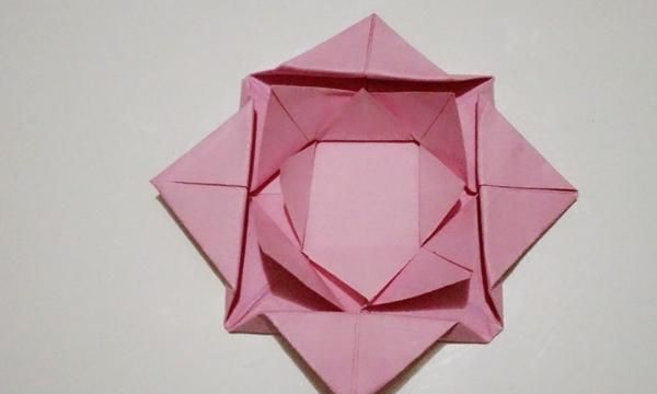 如何折玫瑰花，如何用百元大钞折玫瑰花？图61