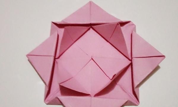 如何折玫瑰花，如何用百元大钞折玫瑰花？图60