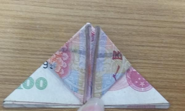 如何折玫瑰花，如何用百元大钞折玫瑰花？图6