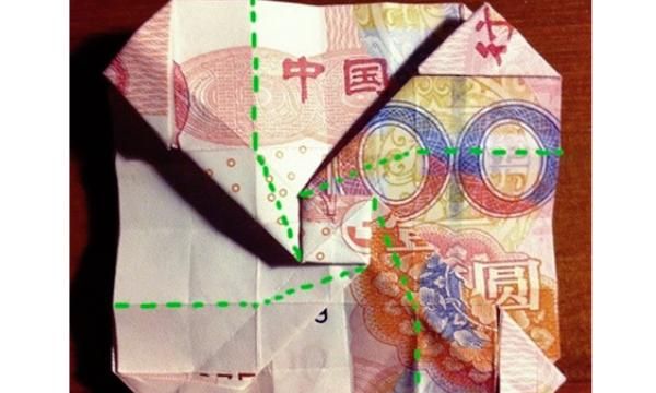 如何折玫瑰花，如何用百元大钞折玫瑰花？图39