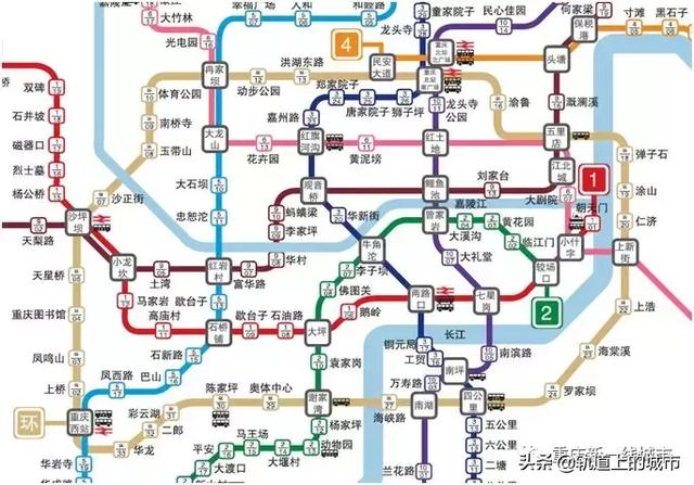 重庆轨道环线最新规划图（你一定要了解的重庆轨道环线价值）(5)
