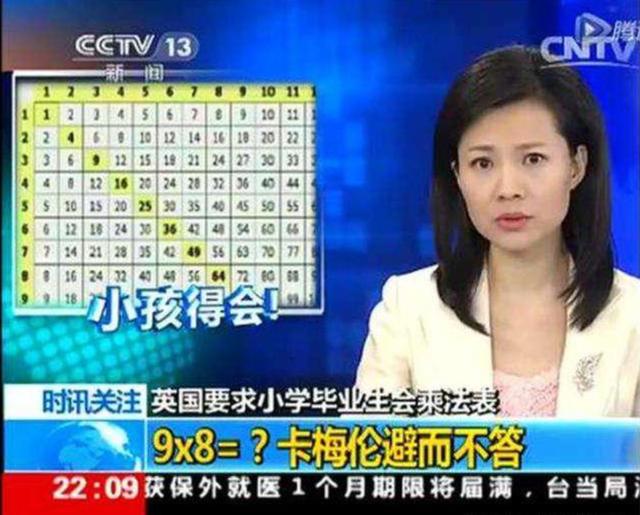 九九乘法表不是国际通用的吗(九九乘法表被英国引进后)(8)