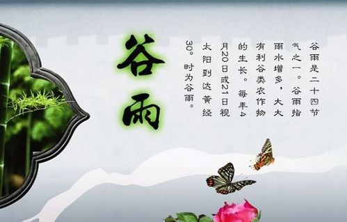 谷雨节气的由来和风俗