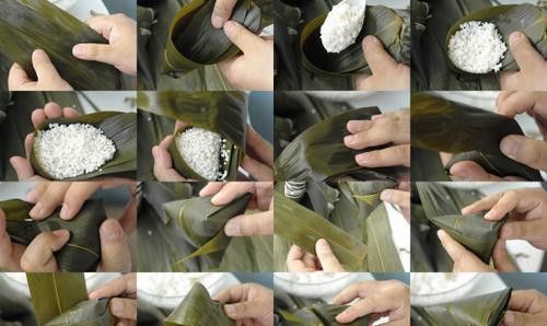 在家怎样包粽子视频