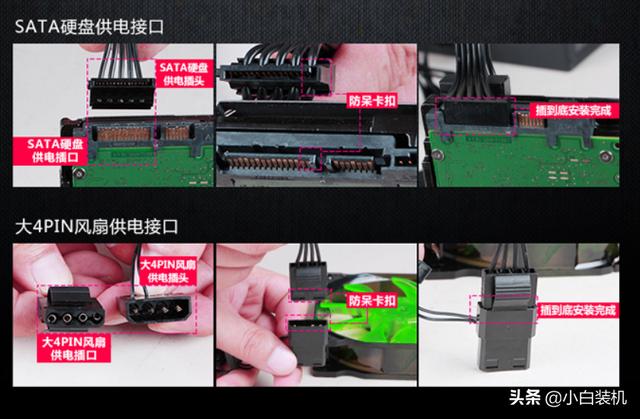 自己装机机箱怎么配（小白装机DIY装机教程）(8)