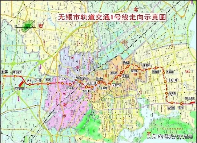 无锡的地铁最新规划（全无锡未来十年地铁规划的大概方向与重心）(4)