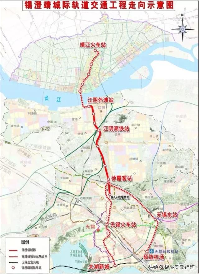 无锡的地铁最新规划（全无锡未来十年地铁规划的大概方向与重心）(10)