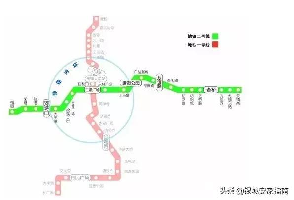 无锡的地铁最新规划（全无锡未来十年地铁规划的大概方向与重心）(6)